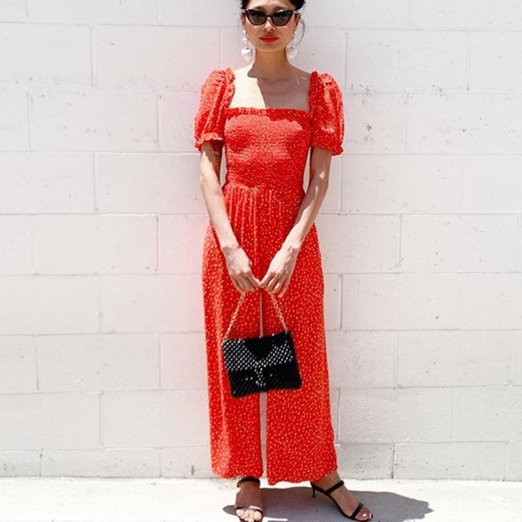 Red jumpsuit - Picture 2 of 2